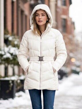 The North Face Ivory Arctic Parka Down 550 Jacket Medium